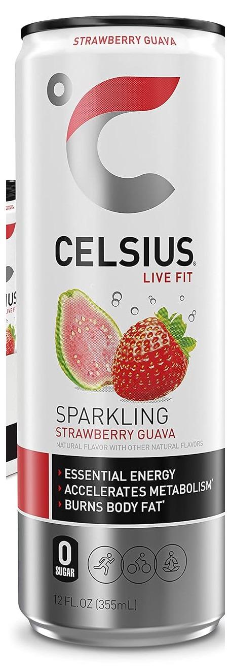Celsius Sparkling Strawberry Guava