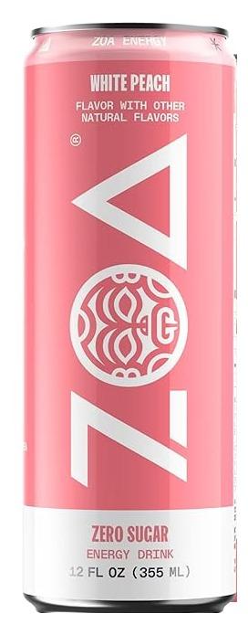 ZOA Energy White Peach