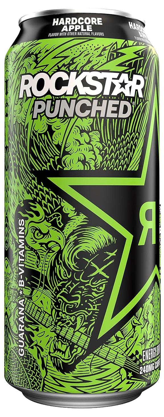 Rockstar Punched Energy Hardcore Apple