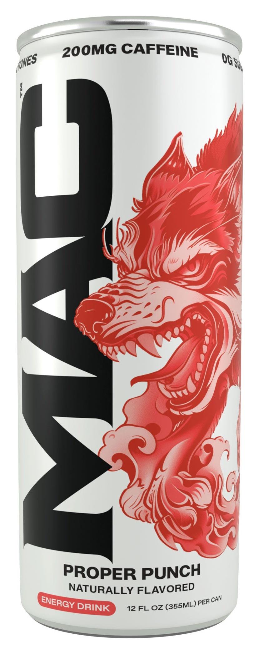 MAC Energy Proper Punch 12 fl oz can, front