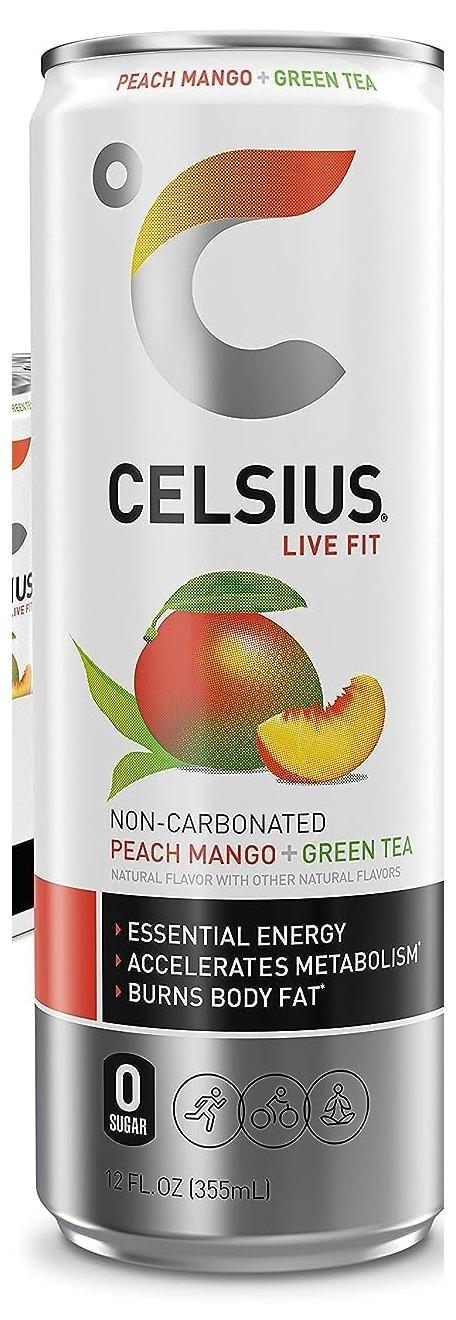 Celsius Fizz Free Peach Mango