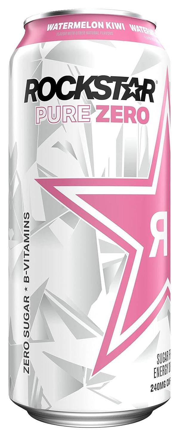 Rockstar Pure Zero Watermelon Kiwi