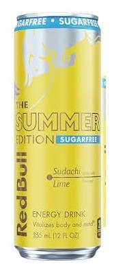 Red Bull Sugarfree Sudachi Lime