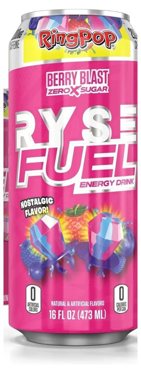 Ryse Fuel Ring Pop Berry Blast