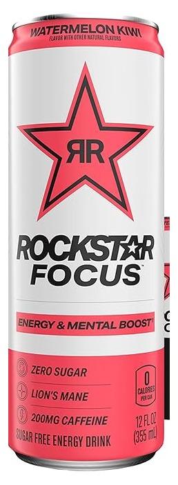 Rockstar Energy Focus Watermelon Kiwi