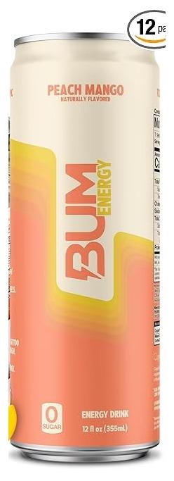 BUM Energy Peach Mango