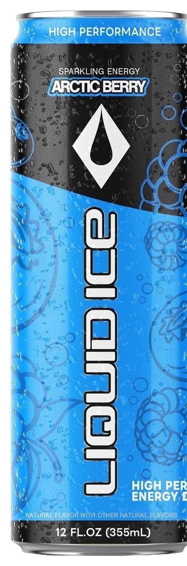 Liquid Ice Arctic Berry Limited Edition can, front