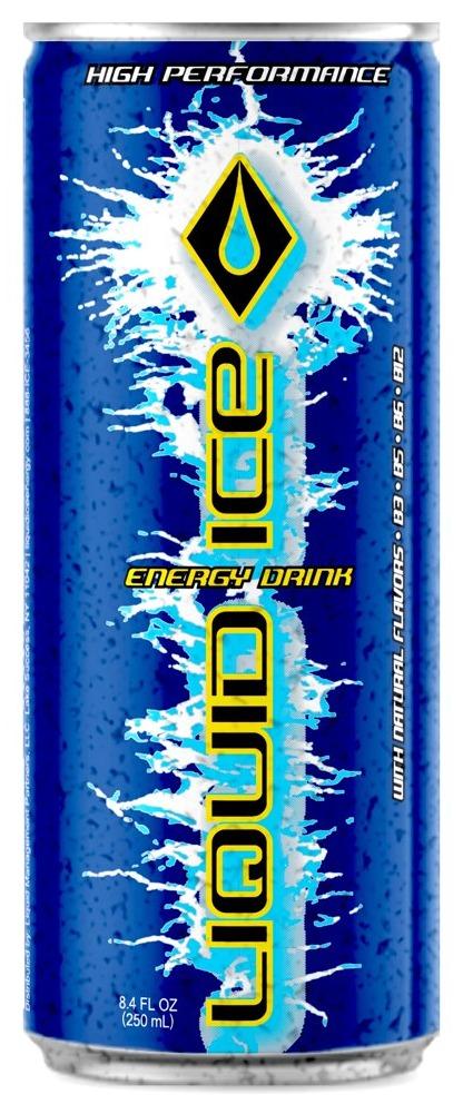 Liquid Ice Arctic Berry can, front