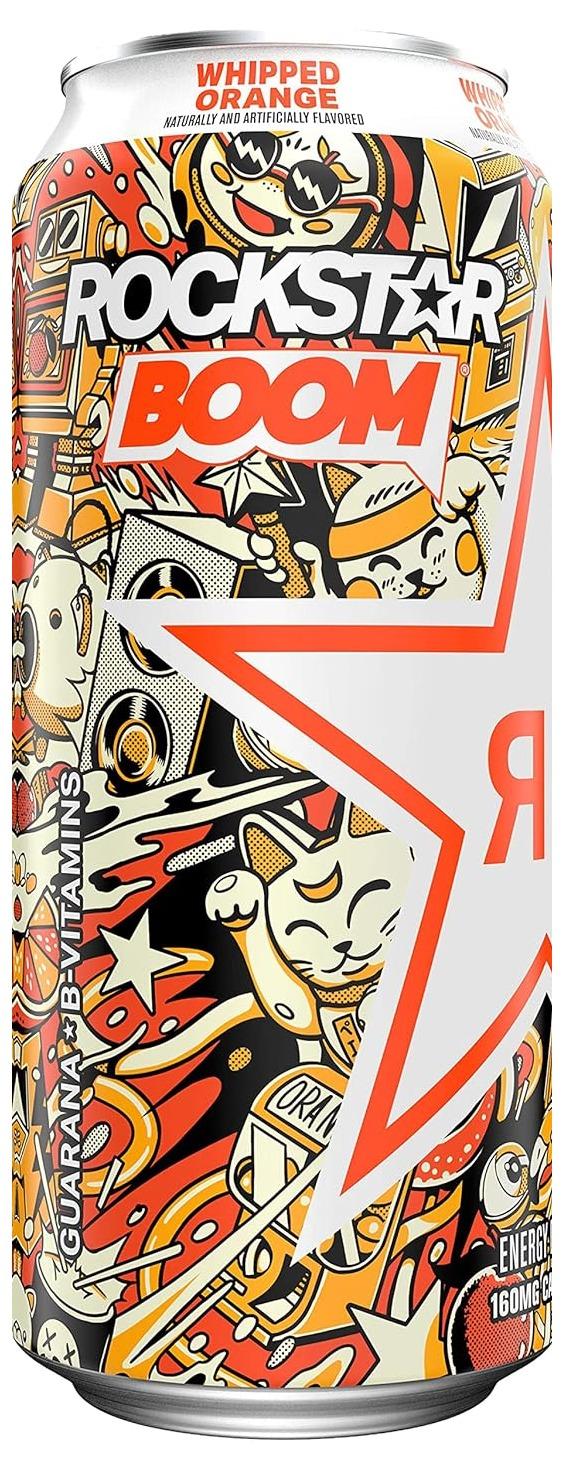 Rockstar Energy Whipped Orange