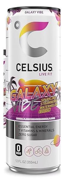 Celsius Sparkling Galaxy Vibe