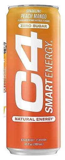 C4 Smart Energy Peach Mango Nectar