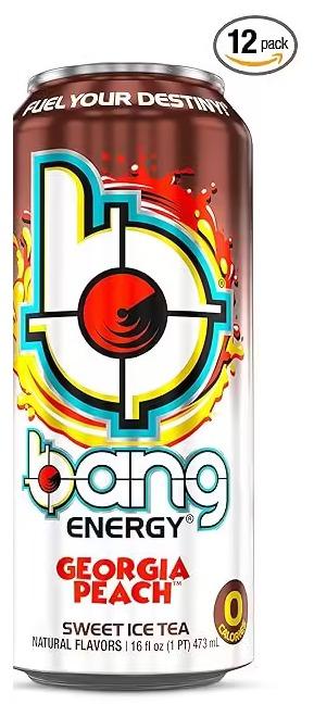 Bang Georgia Peach Sweet Ice Tea
