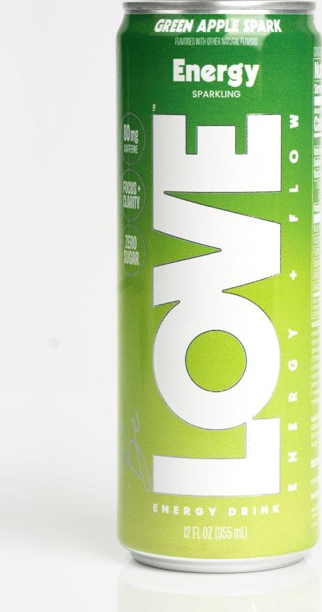 Be Love Green Apple Spark can