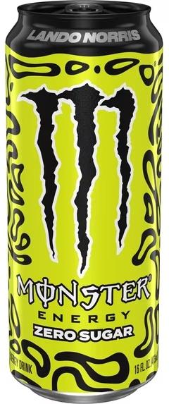 Monster Energy Lando Norris Zero Sugar can, front