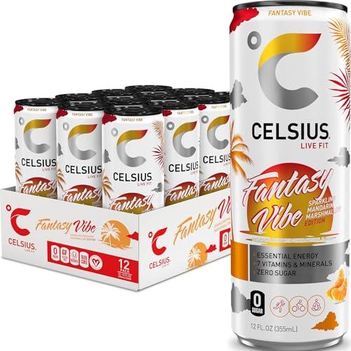CELSIUS Fantasy Vibe Sparkling Mandarin Marshmallow