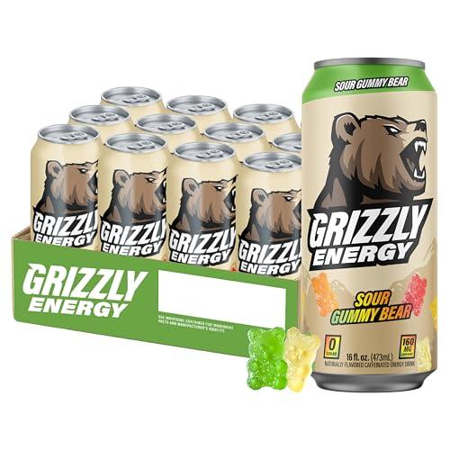 Grizzly Energy Sour Gummy Bear