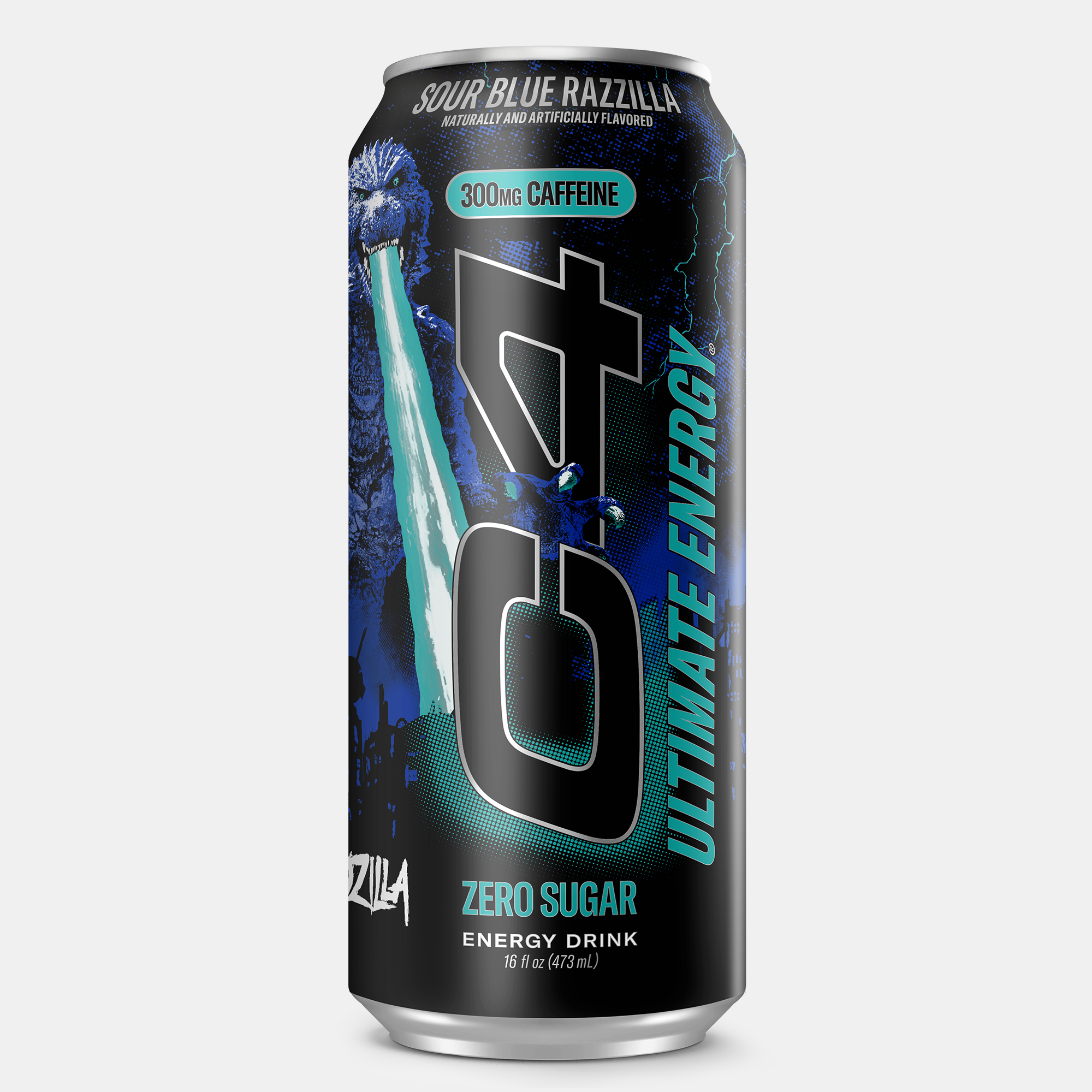 C4 Ultimate Godzilla Sour Blue Razzilla