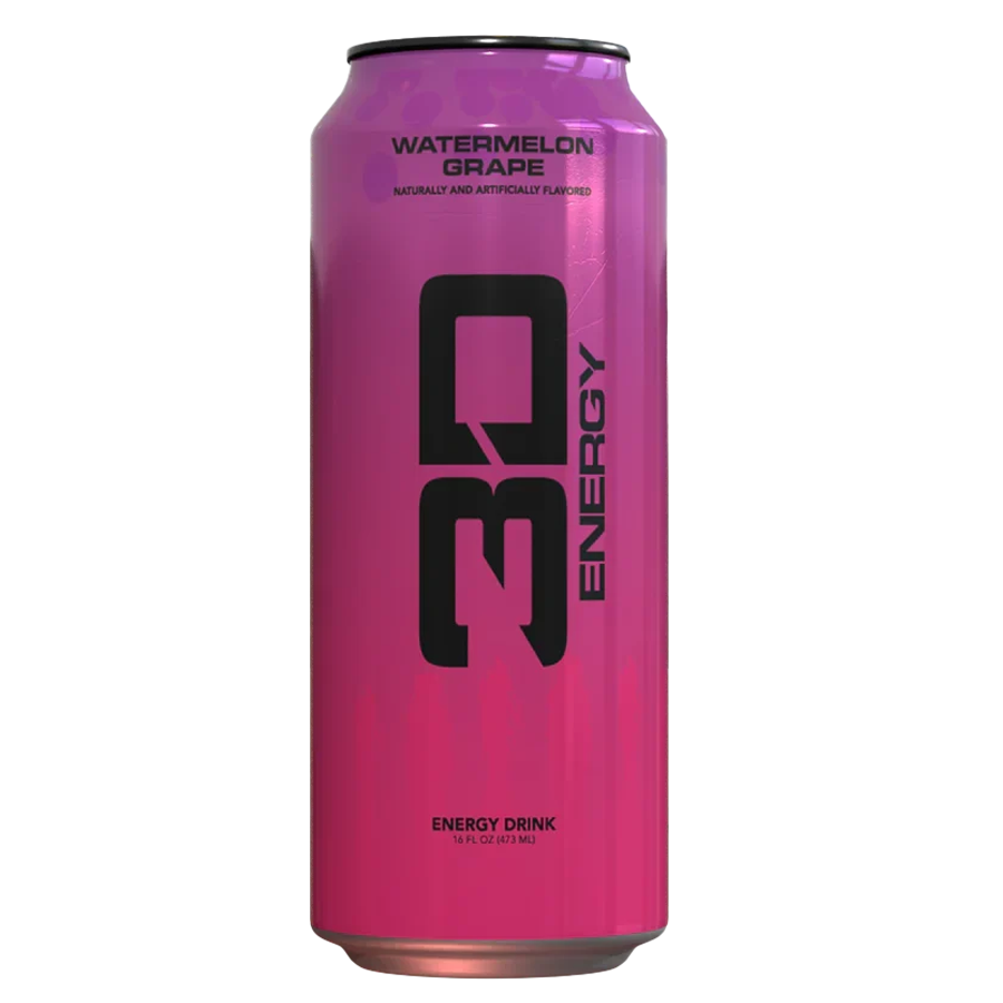 3D Energy 3D Watermelon Grape can