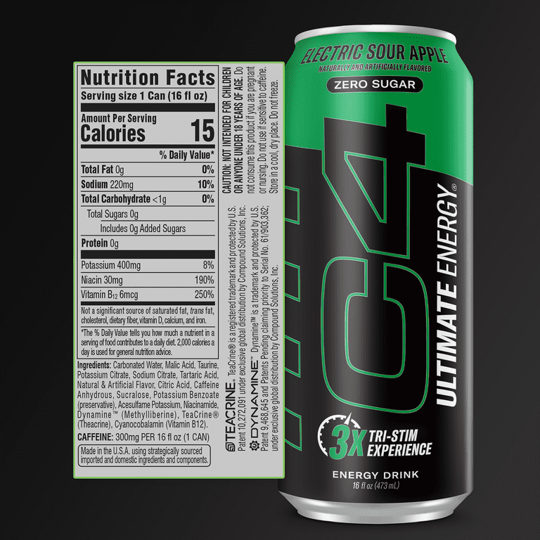 C4 Ultimate Electric Sour Apple