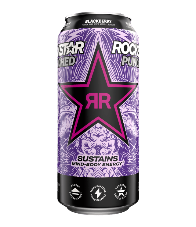 Rockstar Punched Blackberry