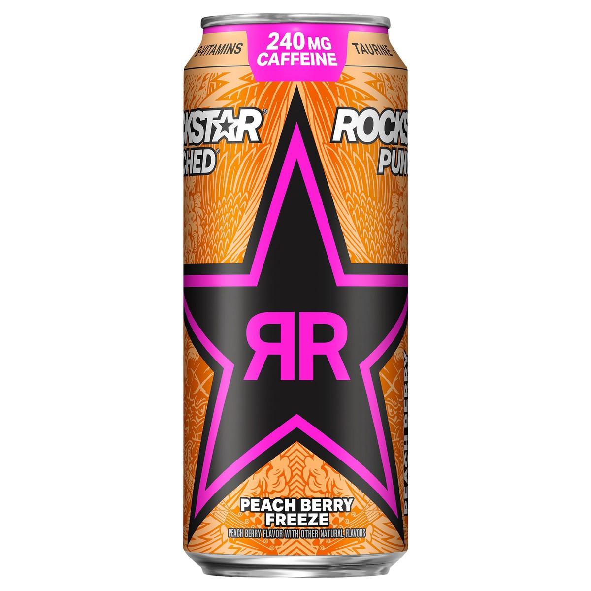 Rockstar Punched Peach Berry Freeze
