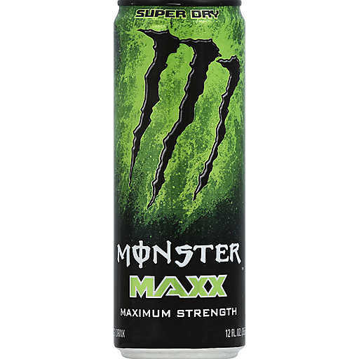 Monster MAXX Super Dry, Maximum Strength can/bottle