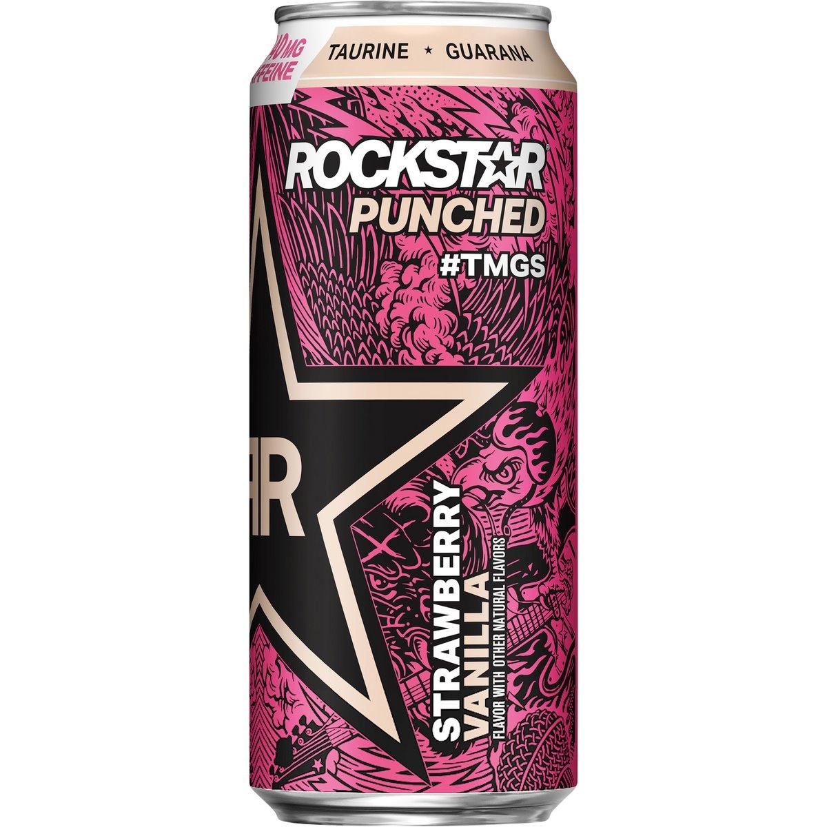 Rockstar Rockstar Punched TMGS Strawberry Vanilla can
