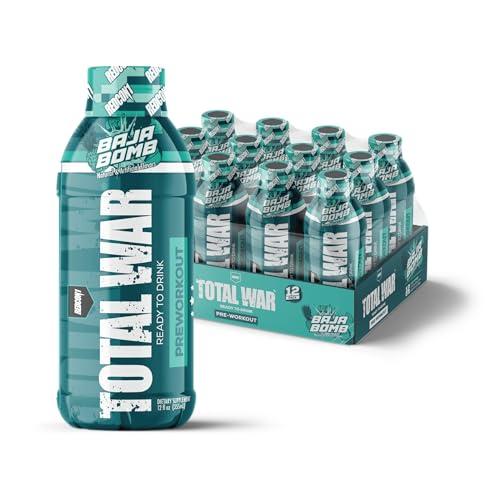 Redcon1 Total War Ready to Drink Pre Workout Baja Bomb