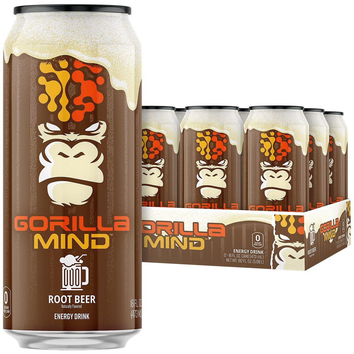 Gorilla Mind Gorilla Mind Root Beer can