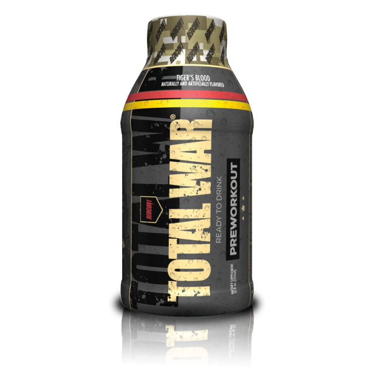 RedCon1 Redcon1 Total War Ready to Drink Pre Workout Tiger's Blood can