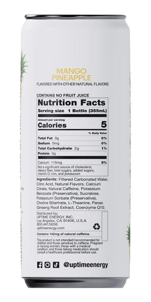 Uptime Energy Mango Pineapple Zero Sugar
