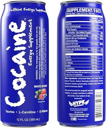 Cocaine Energy Mixed Berry