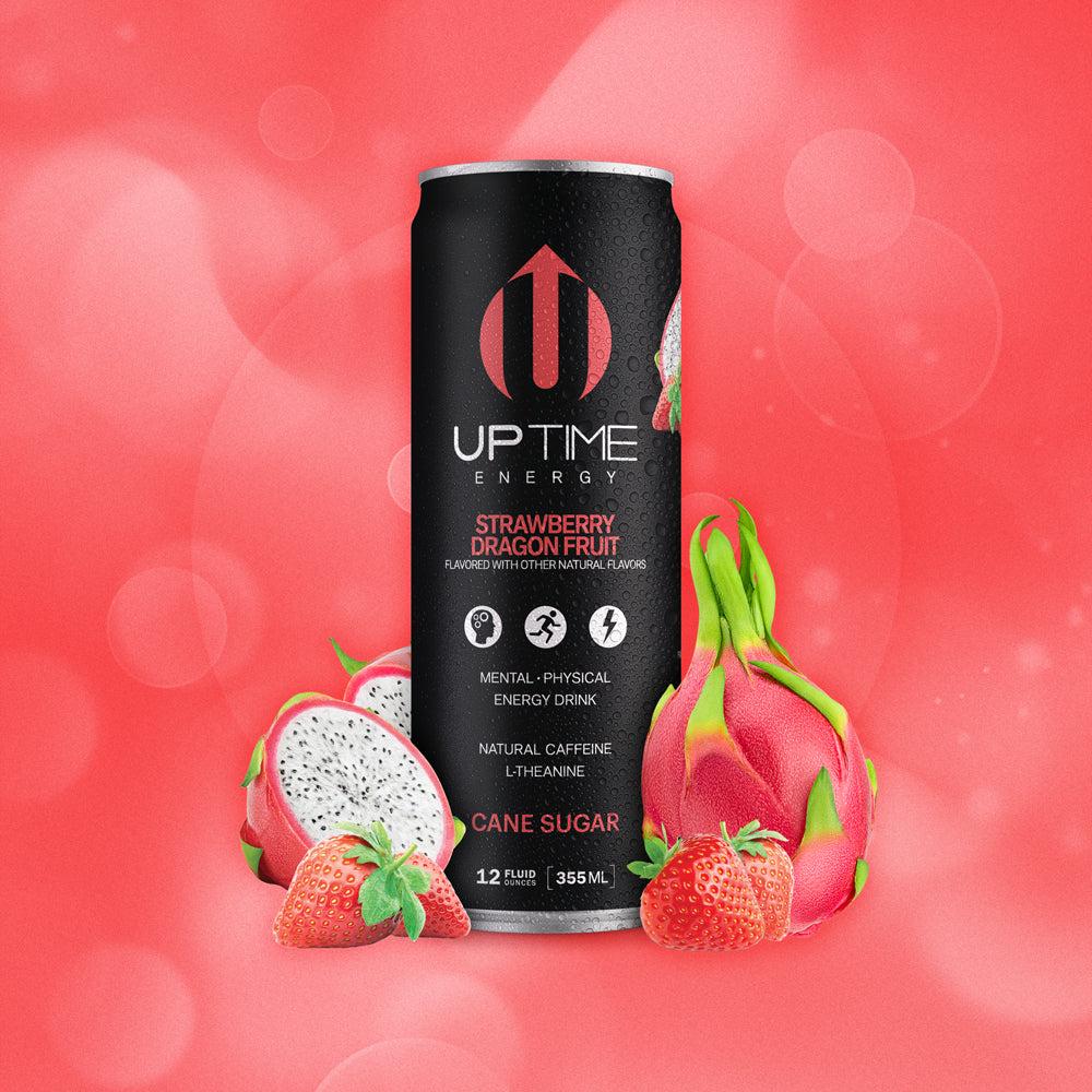 Uptime Energy Strawberry Dragonfruit