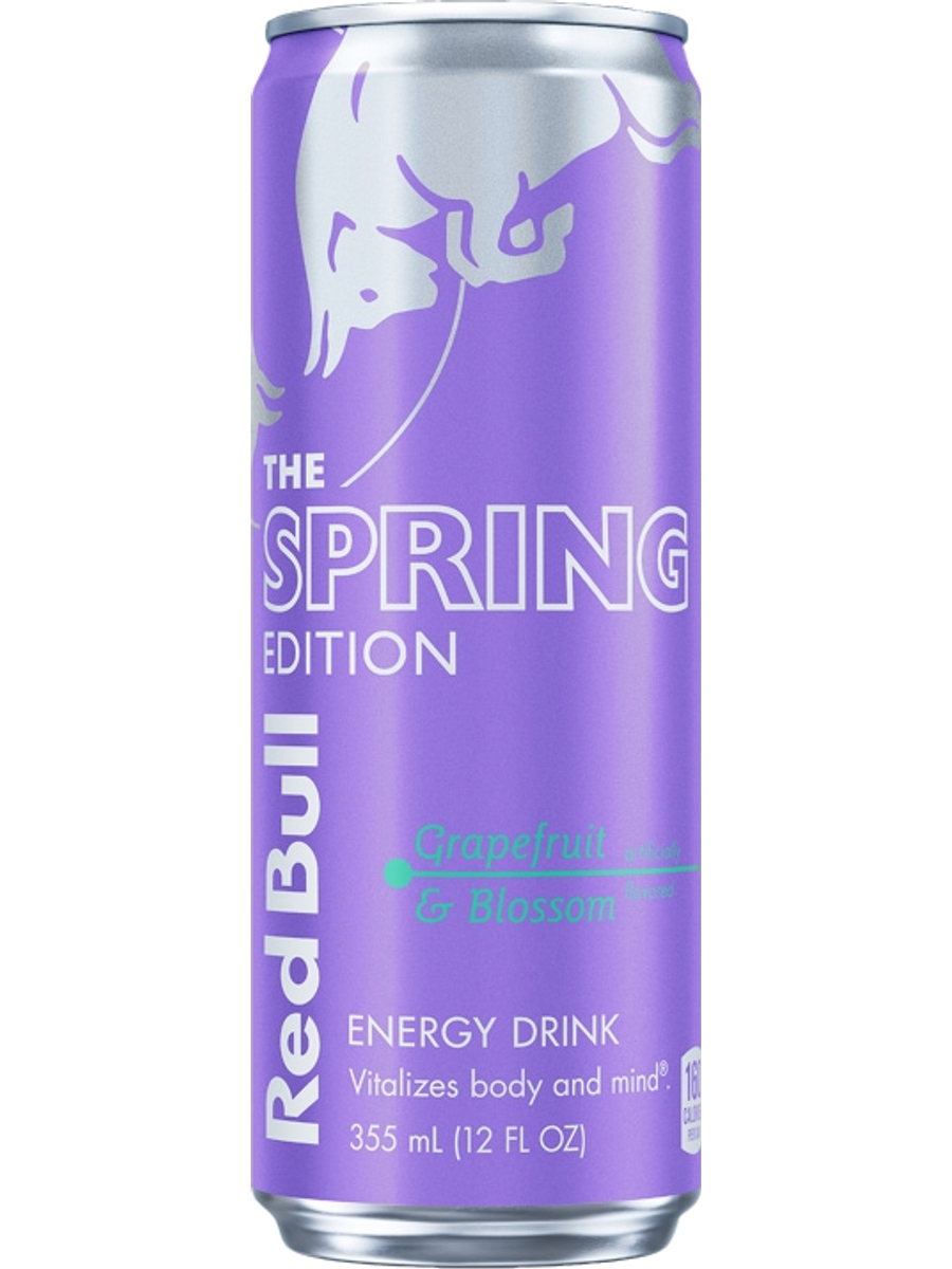 Red Bull The Spring Edition, Grapefruit & Blossom can