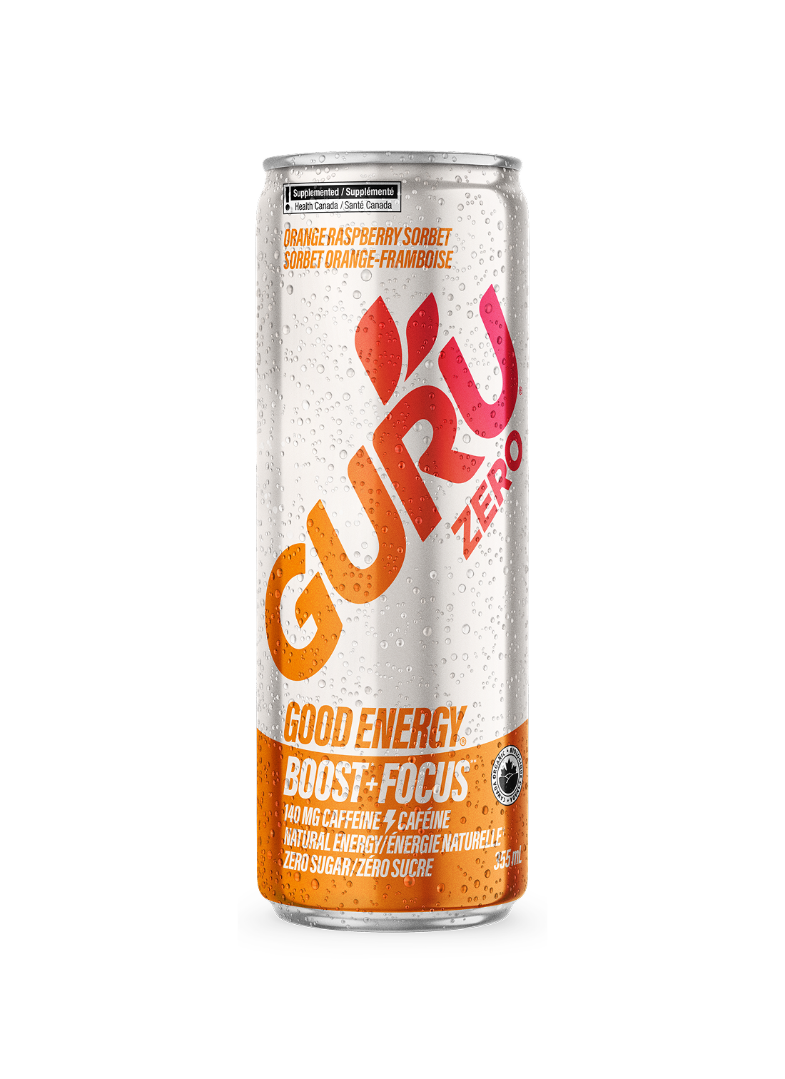 Guru Energy Orange Raspberry Sorbet