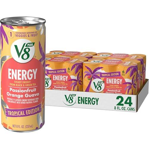V8 +Energy Passionfruit Orange Guava