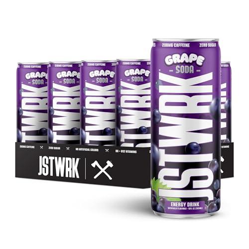 Jst Work Grape Soda