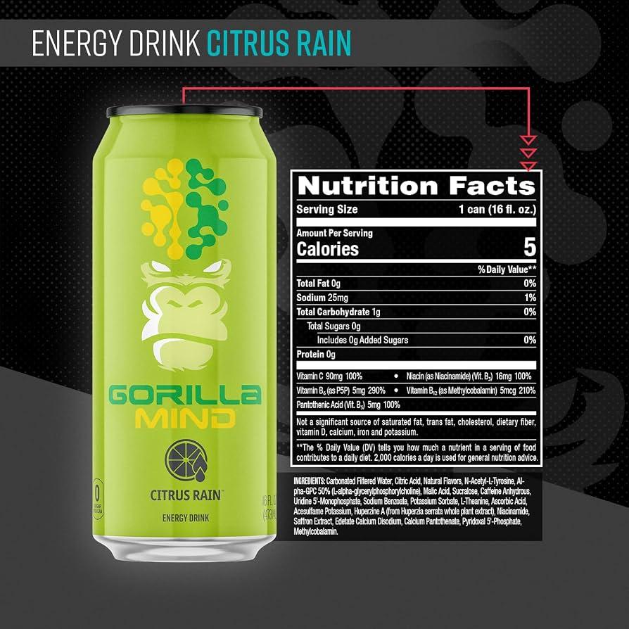 Gorilla Mind Citrus Rain