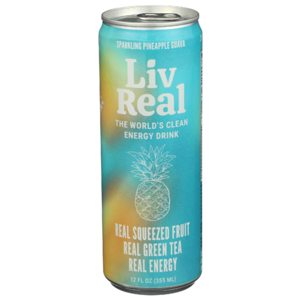 Liv Real Sparkling Pineapple Guava