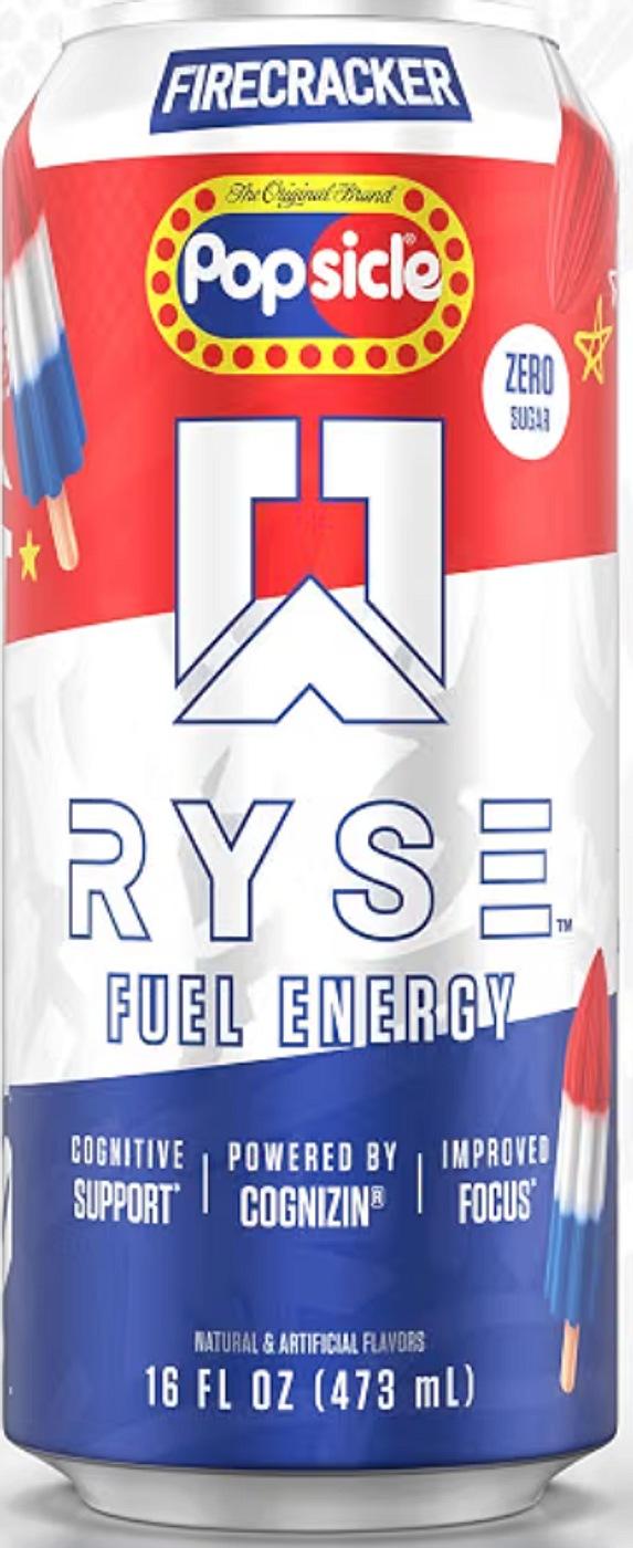 RYSE Fuel Popsicle Firecracker can, front