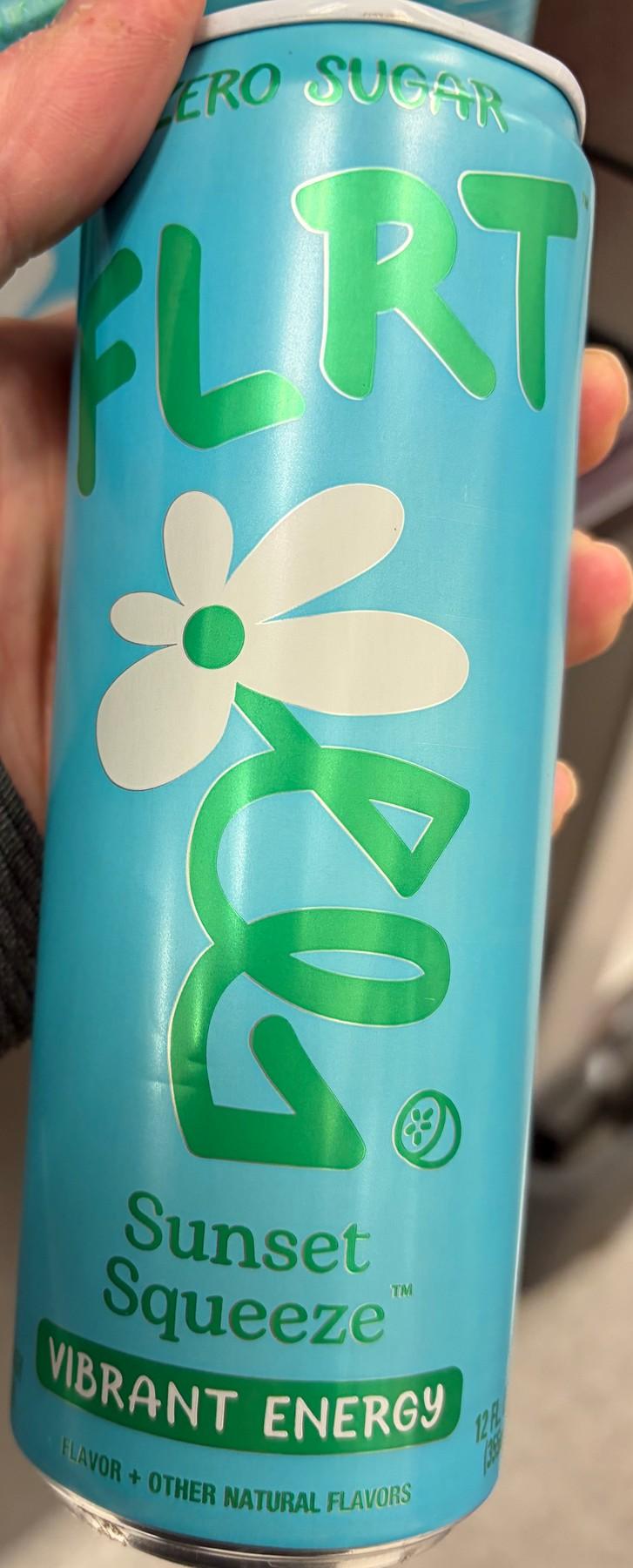 FLRT Sunset Squeeze can, front