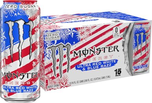 Monster Energy Ultra Red White & Blue Razz