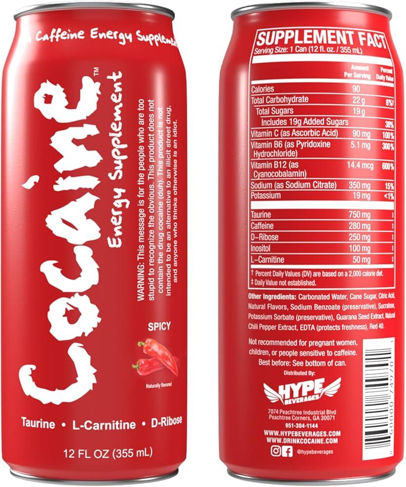 Cocaine Energy Spicy