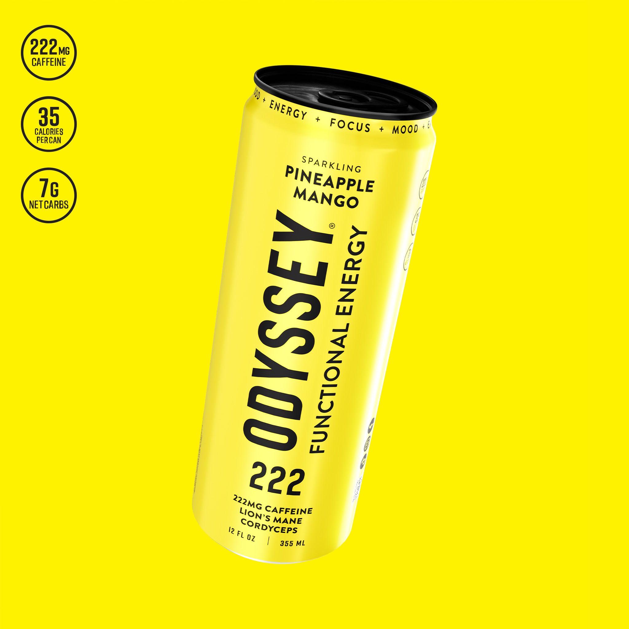 Odyssey Functional Energy Pineapple Mango 222