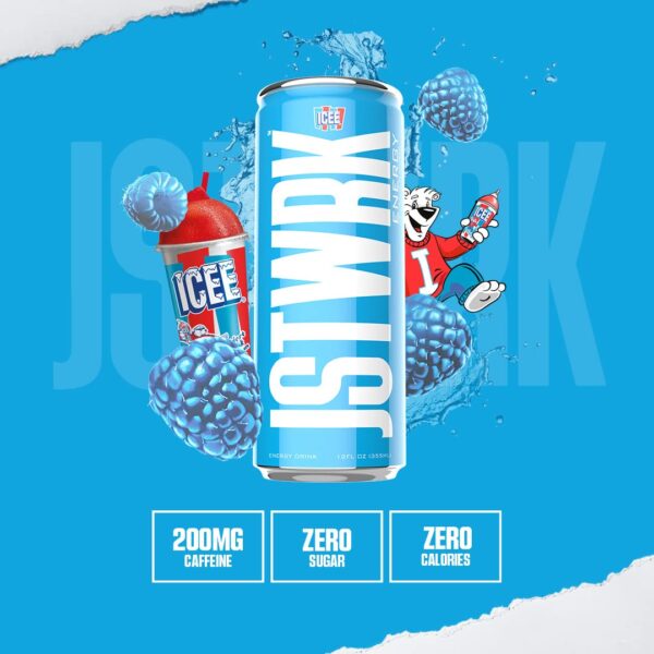 Jst Work ICEE Blue Raspberry - Image 2