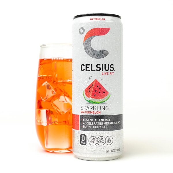 Celsius Functional Sparkling Watermelon - Image 2