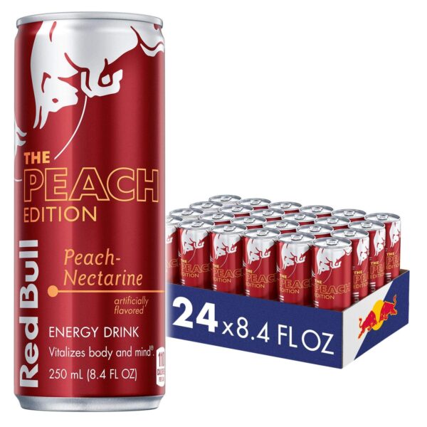 Red Bull The Peach Edition, Peach-Nectarine - Image 4