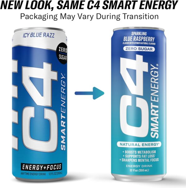 C4 Smart Energy Blue Raspberry - Image 3