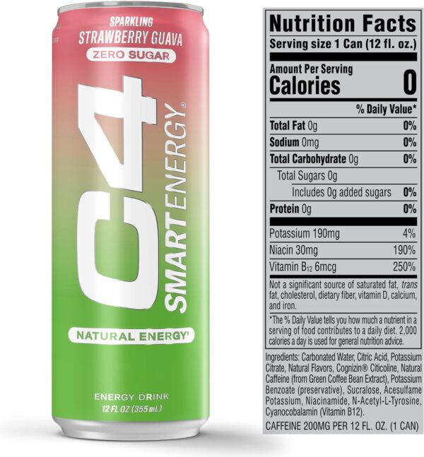 C4 Smart Energy Strawberry Guava - Image 2