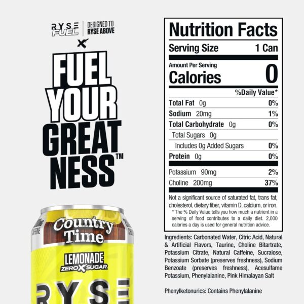 Ryse Fuel Country Time Lemonade - Image 6
